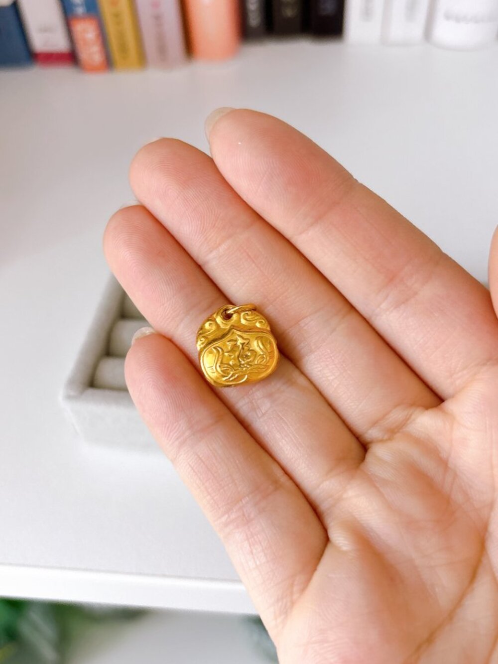 24K REAL GOLD CHARM, REAL GOLD